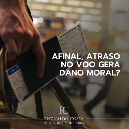 Read more about the article Atraso no voo gera dano moral?